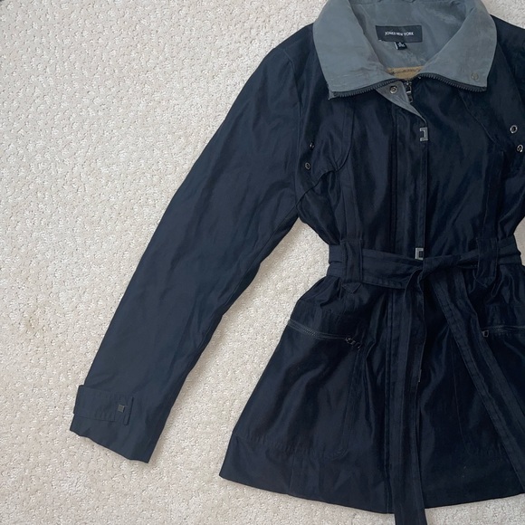 Jones New York Belted Jacket - Picture 2 of 15